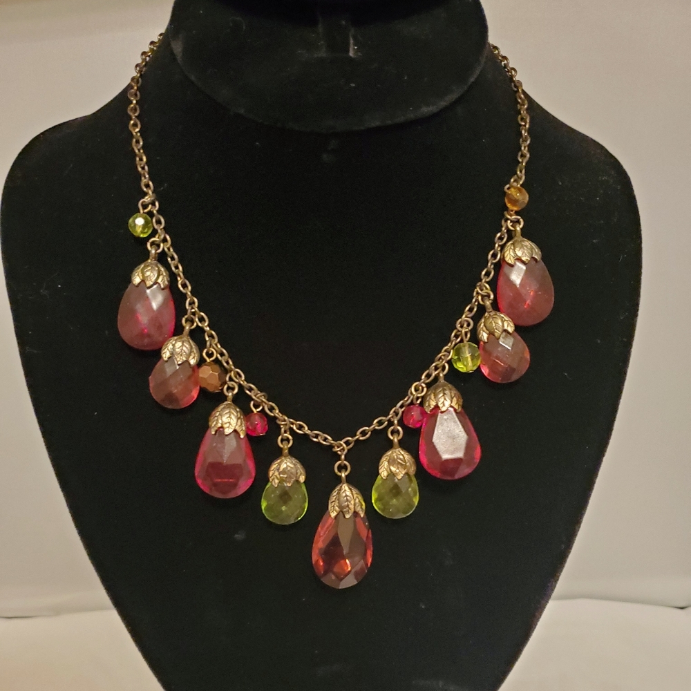 Beautiful Jennie B Crystal Statement Necklace